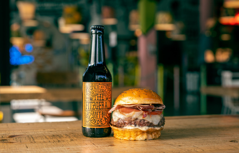 The Fitzgerald Burger Company lanza su nueva cerveza artesana y sigue creciendo en Madrid