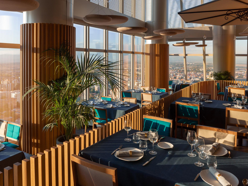 Zárate y Ormaetxea unen sinergias en el nuevo restaurante más alto de España