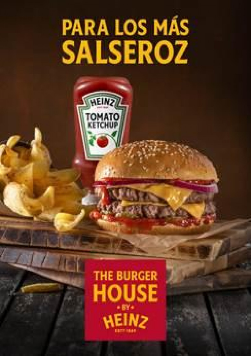 Llega 'The Burger House by Heinz' al estilo americano