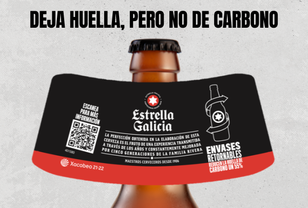 ​Estrella Galicia pone sus envases al servicio de la concienciación sobre economía circular