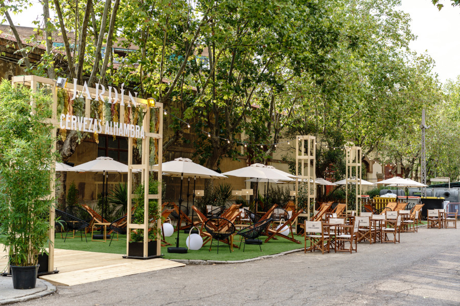 Jardín Cervezas Alhambra llega un año más a Madrid
