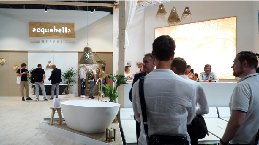 ​Acquabella abre las puertas de su Resort en el Salone del Mobile 2022