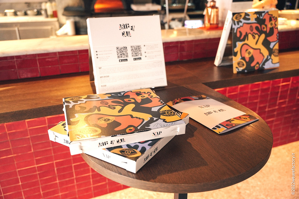 La cadena de pizzerías Nap lanza su campaña “Arte en Caja”