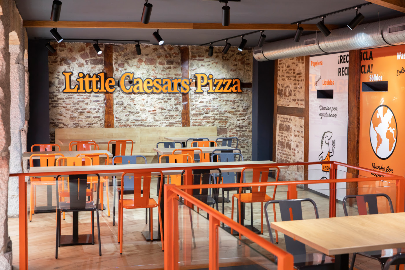 ​Little Caesars pizza continúa creciendo en España con un nuevo local en el corazón de Madrid