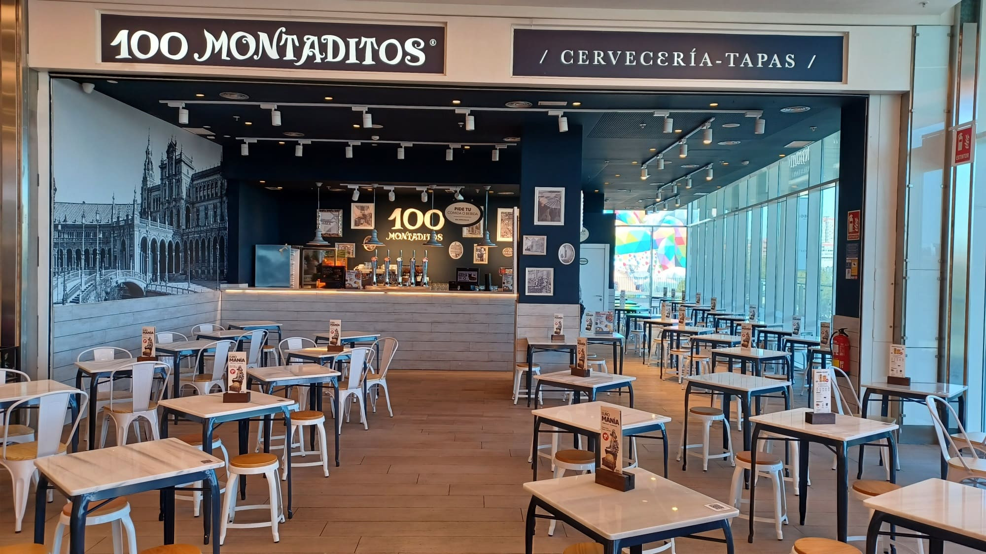 ​Restalia inaugura un nuevo 100 Montaditos en el C.C. Plaza Río 2 de Madrid