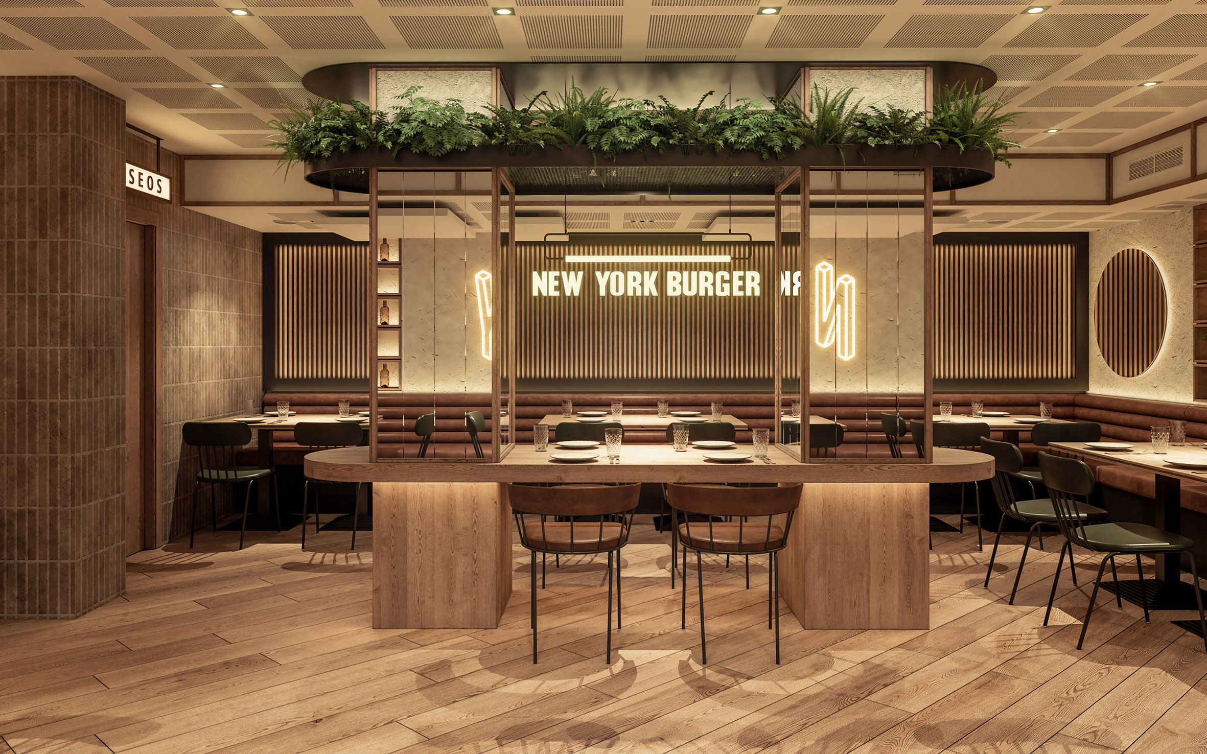Néstor Marcos Arquitecture remodela New York Burger San Germán