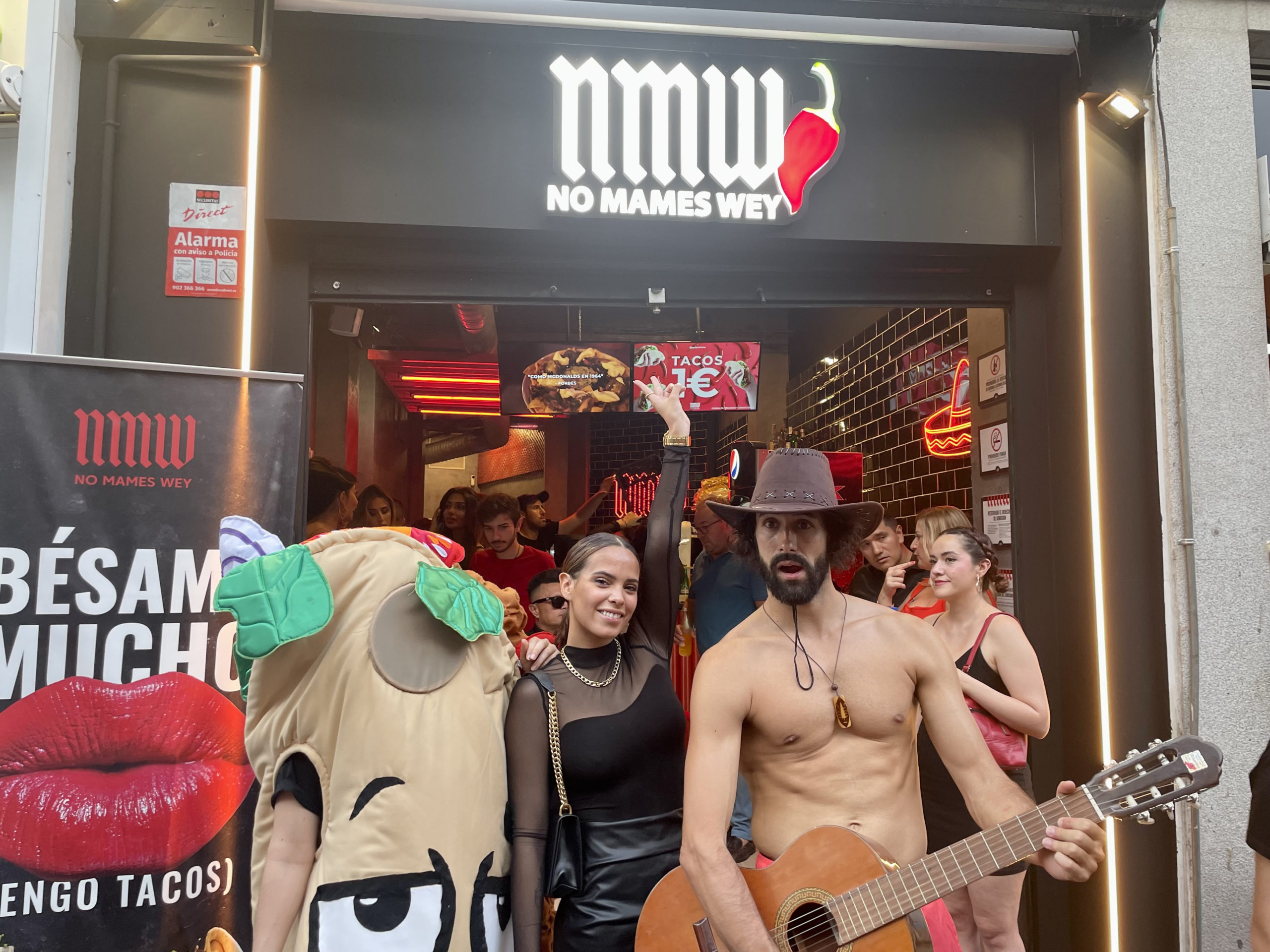 No Mames Wey continua su expansión en Madrid abriendo un local en Gran Vía