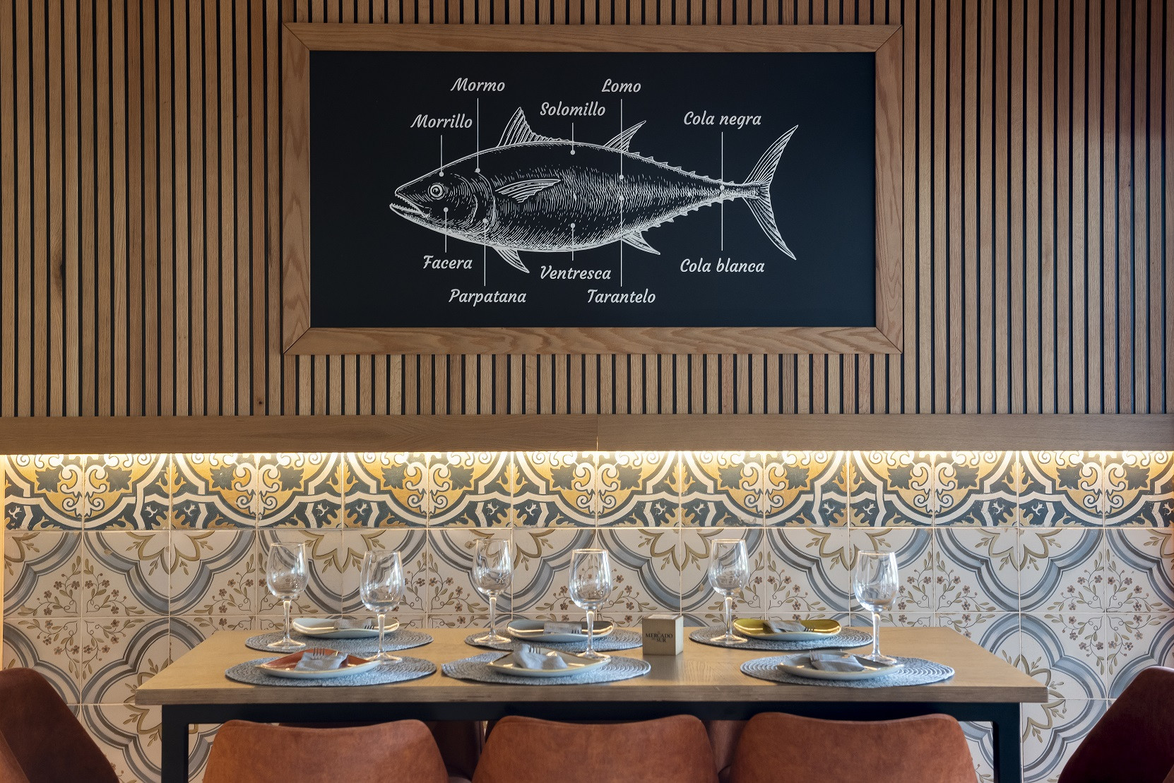 El restaurante El Mercado del Sur se especializa en el atún rojo