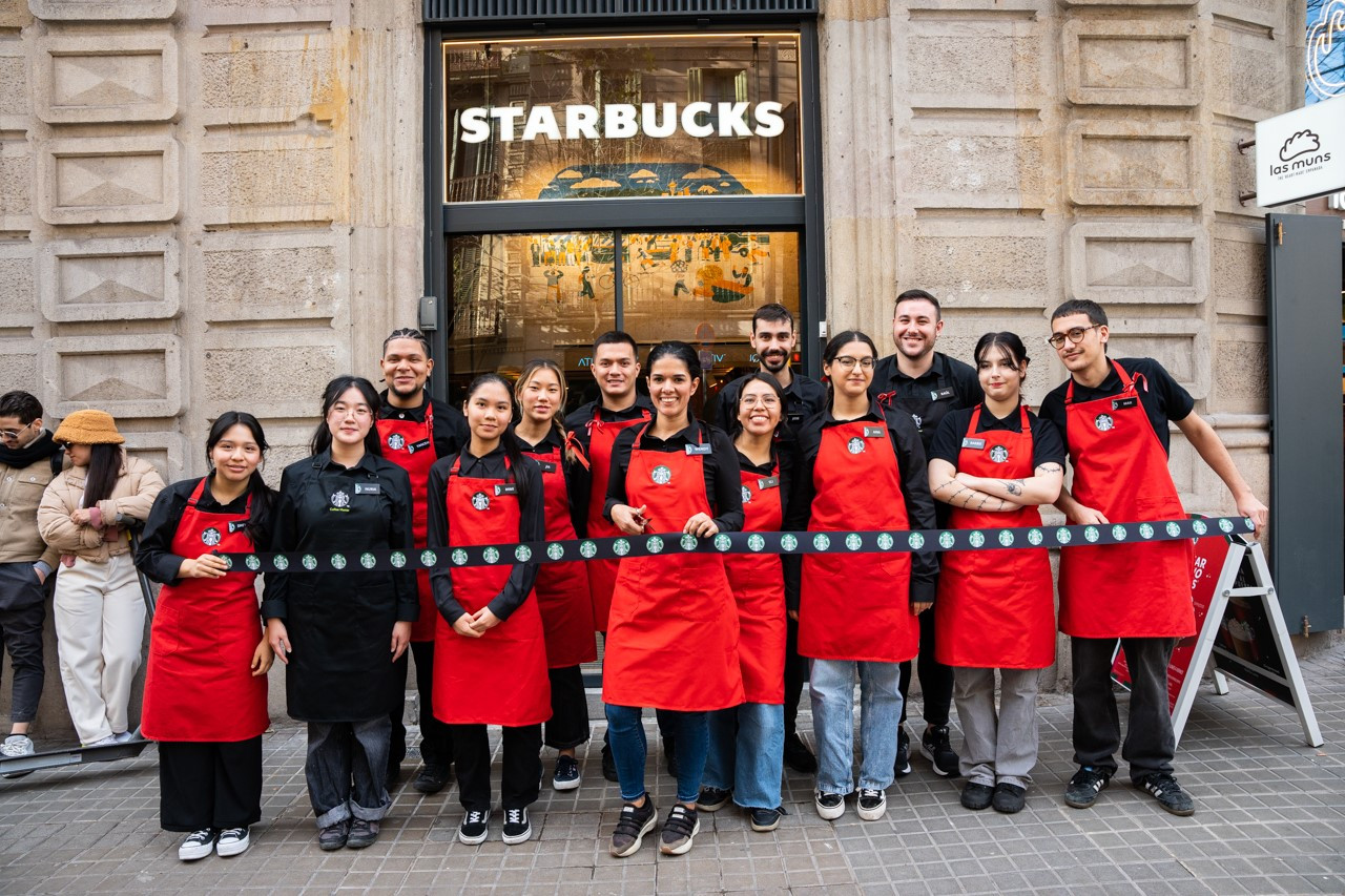 Starbucks inaugura nuevo local en Barcelona