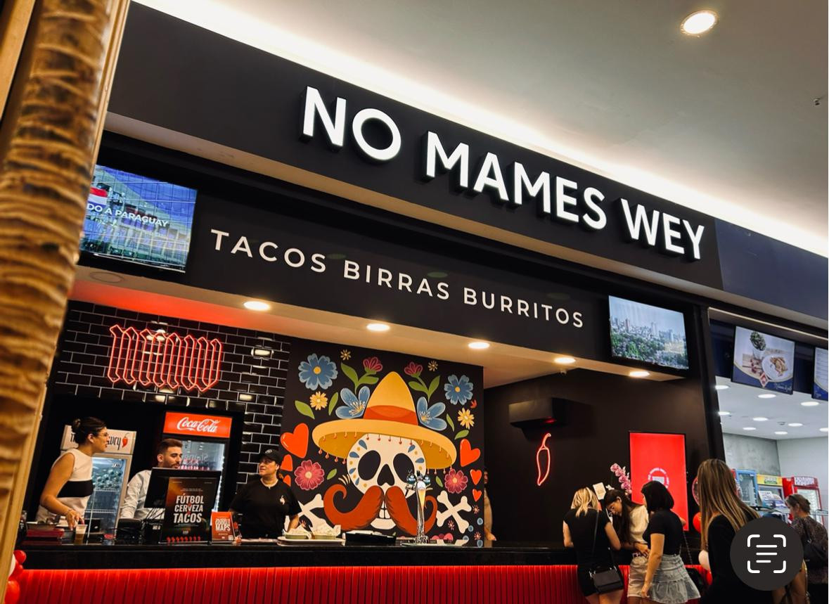 No Mames Wey abre un nuevo restaurante en Paraguay